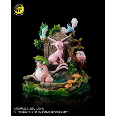 Pokemon Espeon Family Moon Shadow Studio