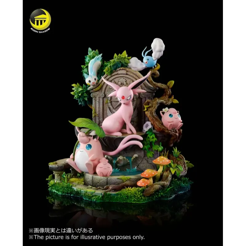 Pokemon Espeon Family Moon Shadow Studio