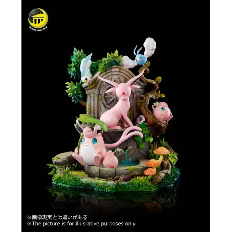 Pokemon Espeon Family Moon Shadow Studio