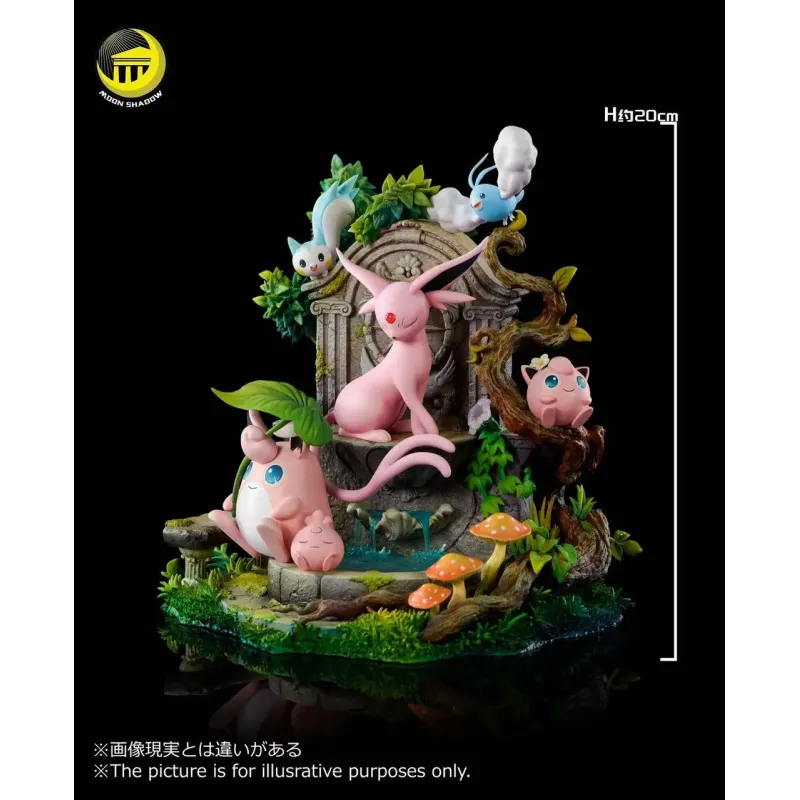 Pokemon Espeon Family Moon Shadow Studio