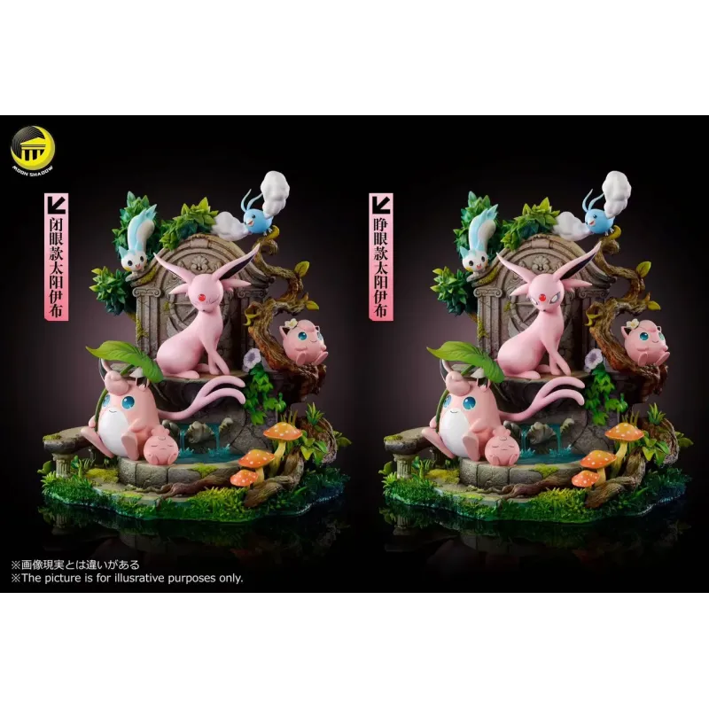 Pokemon Espeon Family Moon Shadow Studio