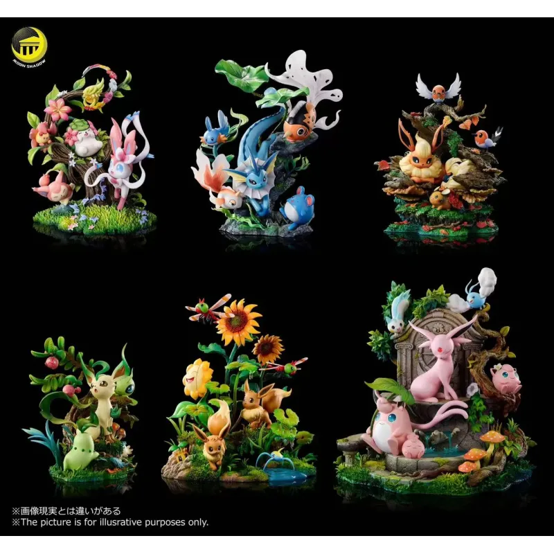 Pokemon Espeon Family Moon Shadow Studio