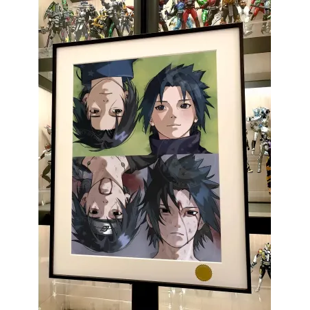 Naruto Shippuden Uchiha Bros Decorative Painting XingKong Studio