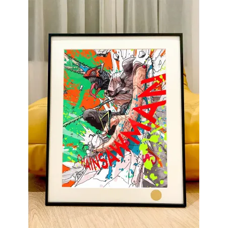 Chainsaw Man Denji Decorative Painting XingKong Studio