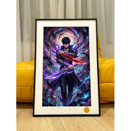 Solo Leveling Sung Jin Woo Decorative Painting XingKong Studio