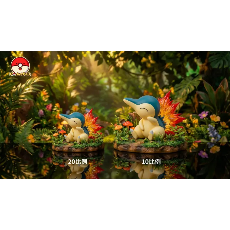 Pokemon Slow-Burning Spark: Cyndaquil PocketPals Studio