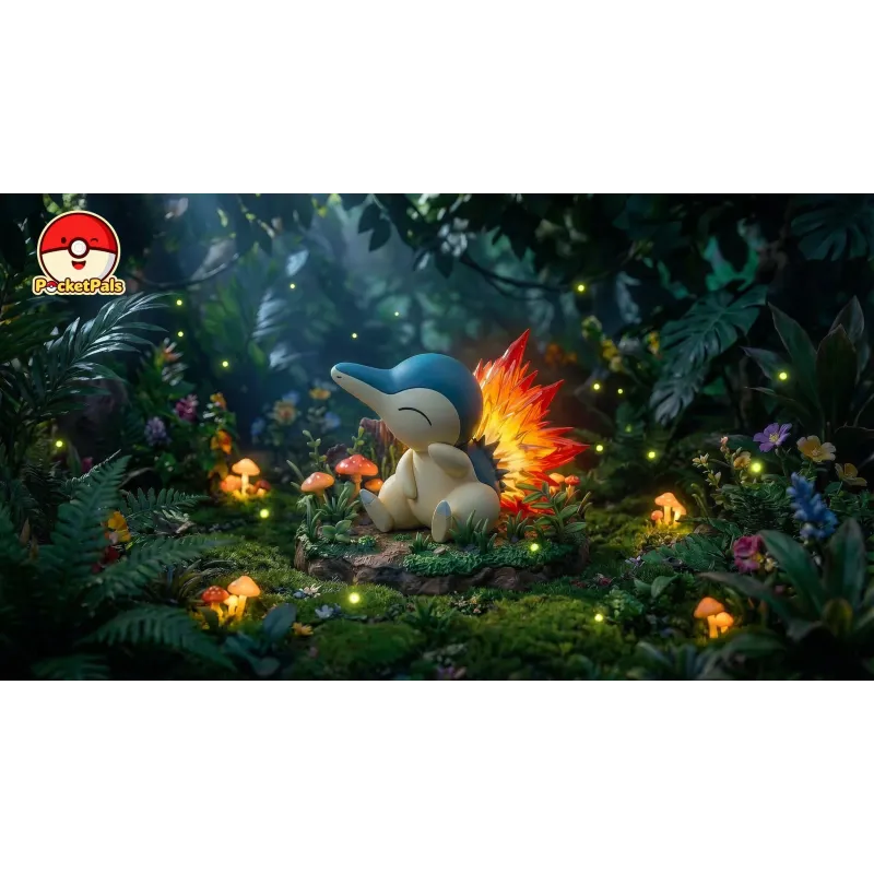 Pokemon Slow-Burning Spark: Cyndaquil PocketPals Studio