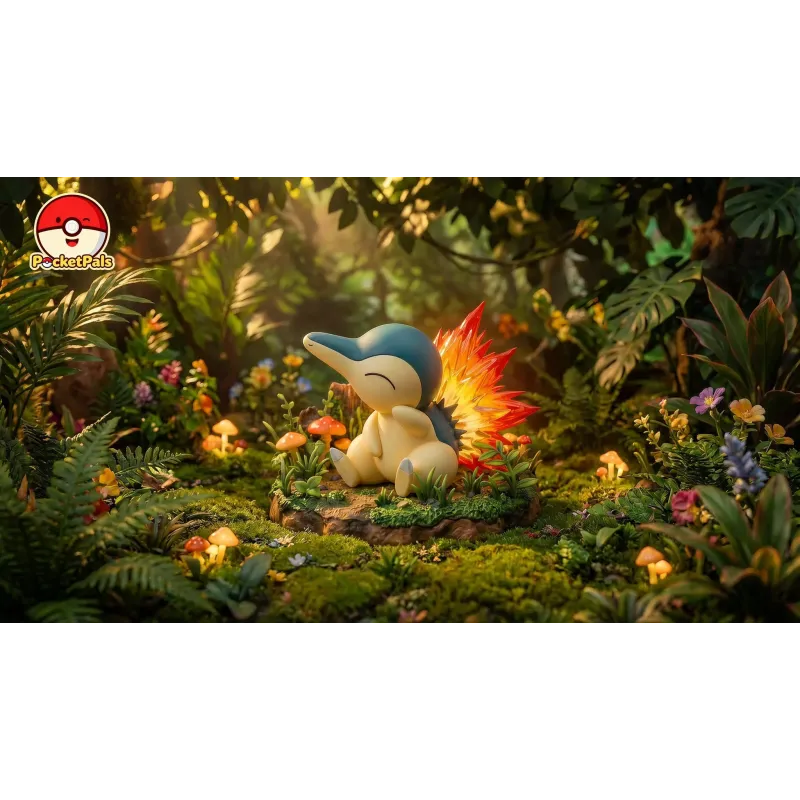Pokemon Slow-Burning Spark: Cyndaquil PocketPals Studio