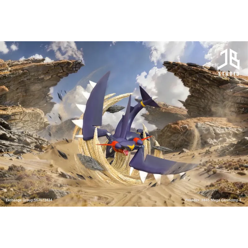 Pokémon Mega Garchomp Z JB Studio