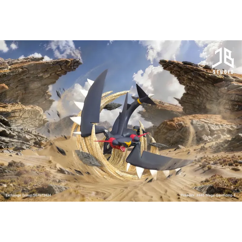 Pokémon Mega Garchomp Z JB Studio
