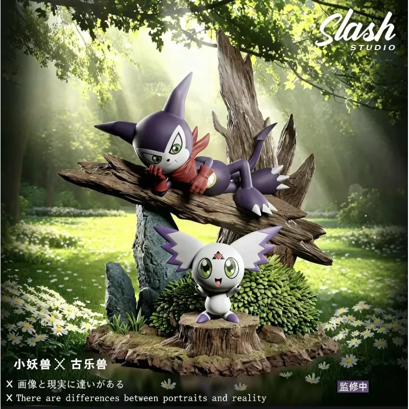 Digimon  Culumon X Impmon Slash Studio