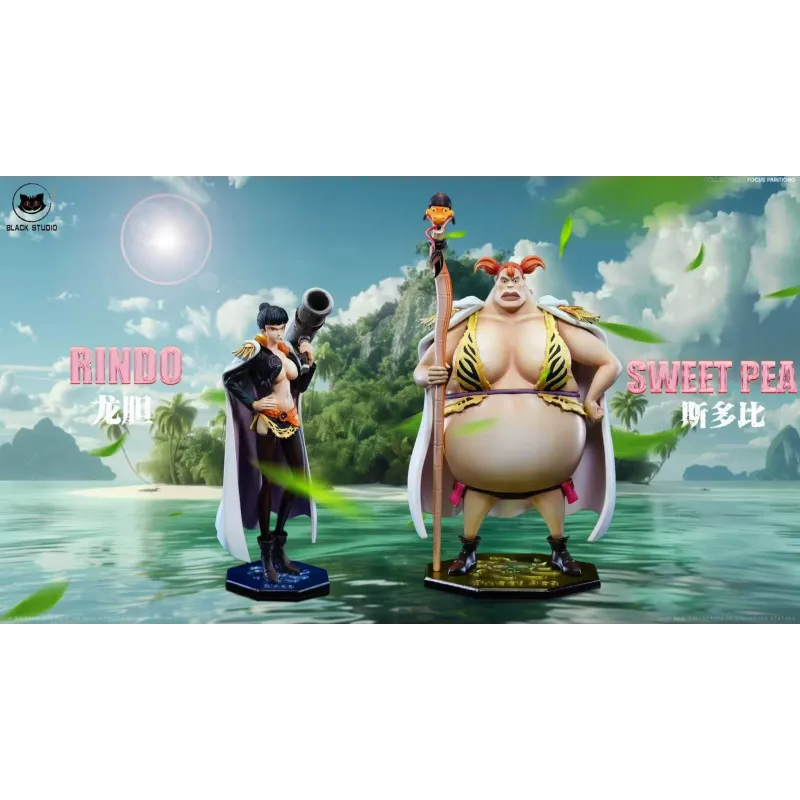 One Piece Rindo X Sweet Pea Black Studio