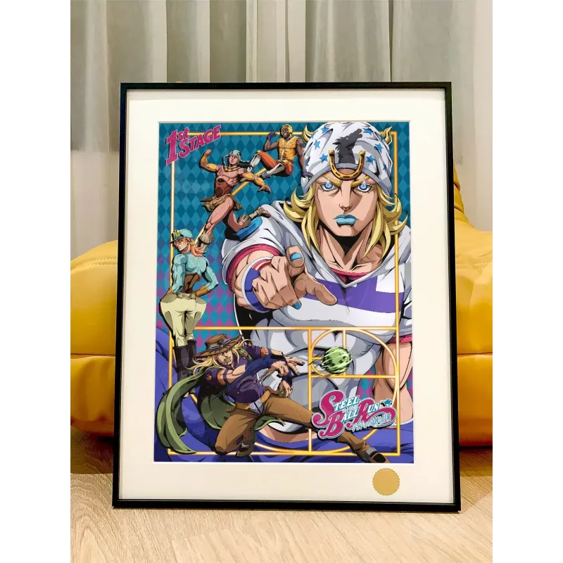 JoJo's Bizarre Adventure Steel Ball Run Decorative Painting XingKong Studio