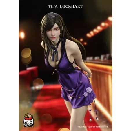 Final Fantasy VII Purple Dress Tifa Fries Studio