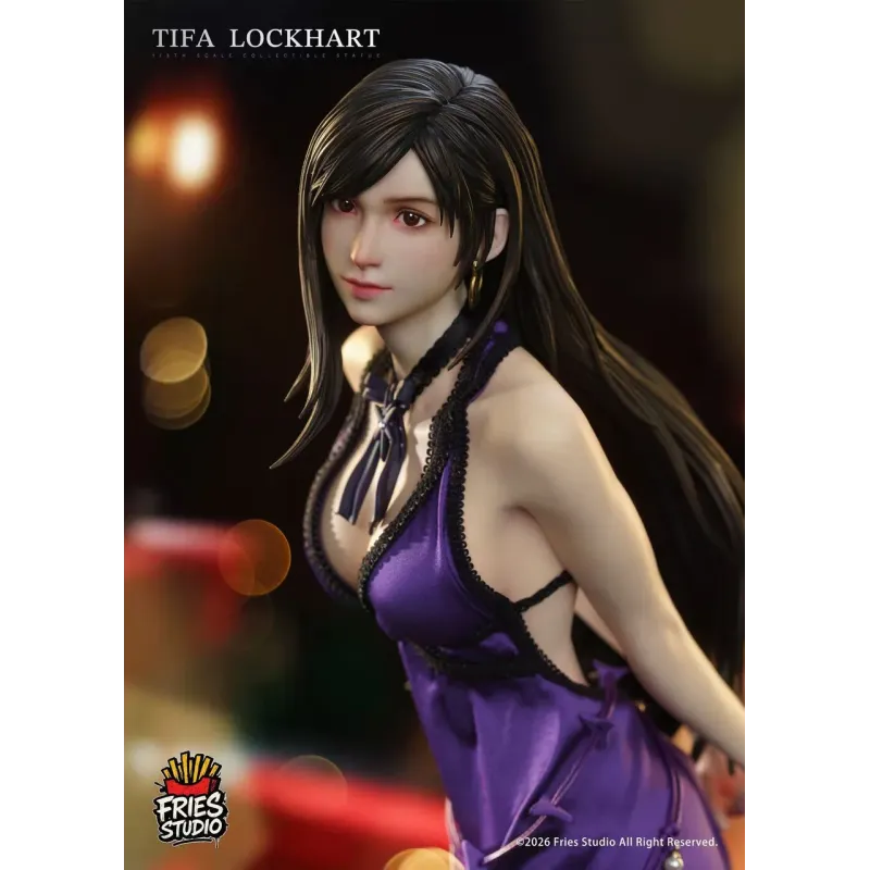 Final Fantasy VII Purple Dress Tifa Fries Studio