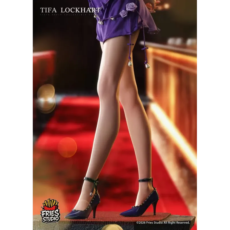 Final Fantasy VII Purple Dress Tifa Fries Studio