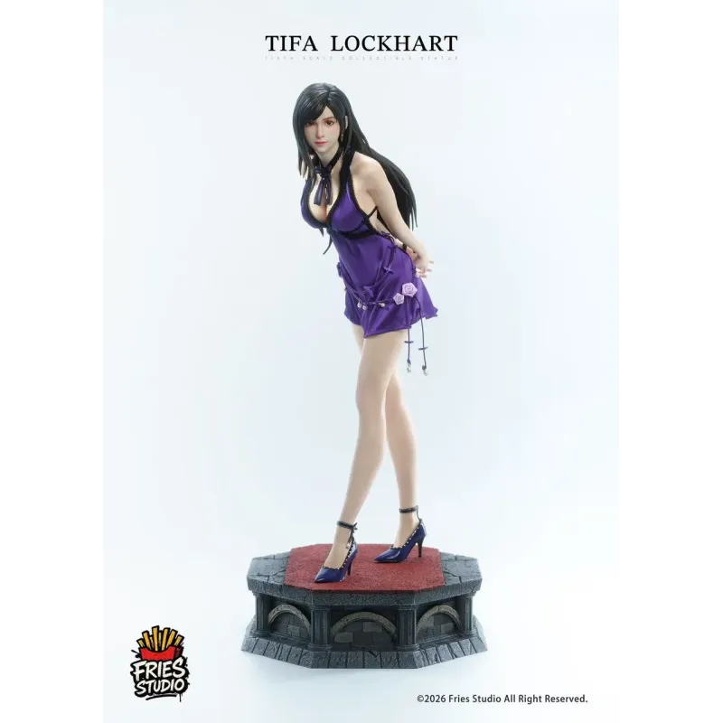 Final Fantasy VII Purple Dress Tifa Fries Studio
