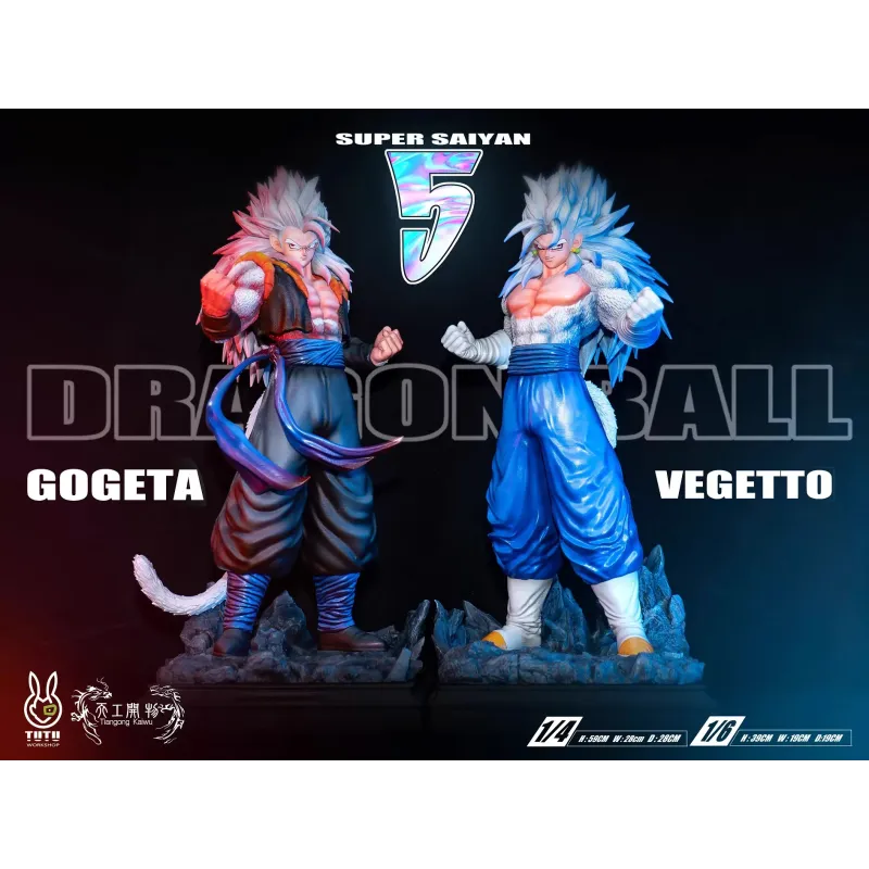 Dragon Ball Z Vegetto x Gogeta SSJ5 Tian Gong Kai Wu Studio X TUTU Workshop Studio