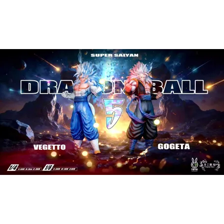 Dragon Ball Z Vegetto x Gogeta SSJ5 Tian Gong Kai Wu Studio X TUTU Workshop Studio