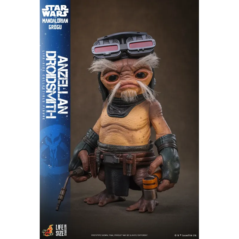 Star Wars: The Mandalorian & Grogu Anzellan Droidsmith Life Size Hot Toys