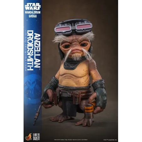 Star Wars: The Mandalorian & Grogu Anzellan Droidsmith Life Size Hot Toys