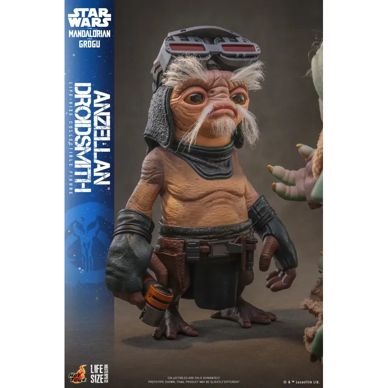 Star Wars: The Mandalorian & Grogu Anzellan Droidsmith Life Size Hot Toys
