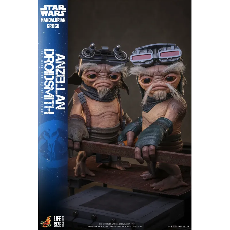 Star Wars: The Mandalorian & Grogu Anzellan Droidsmith Life Size Hot Toys