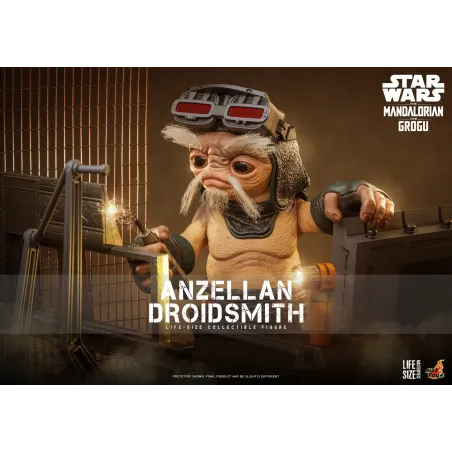 Star Wars: The Mandalorian & Grogu Anzellan Droidsmith Life Size Hot Toys