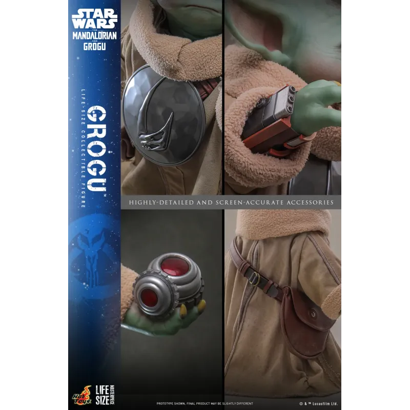 Star Wars: The Mandalorian & Grogu - Grogu Life-Size Hot Toys