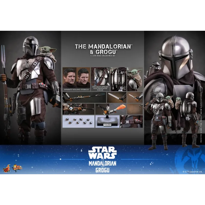 Star Wars: The Mandalorian & Grogu Hot Toys