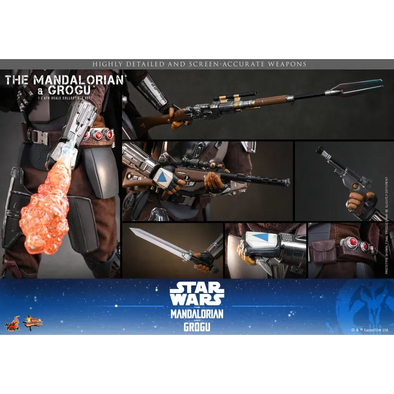 Star Wars: The Mandalorian & Grogu Hot Toys