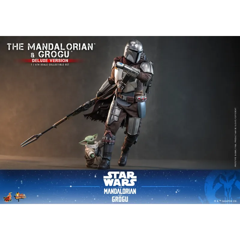 Star Wars: The Mandalorian & Grogu Deluxe Version Hot Toys