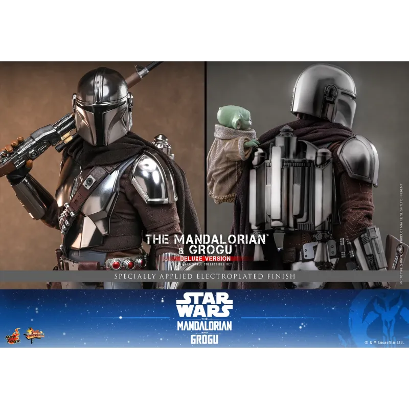 Star Wars: The Mandalorian & Grogu Deluxe Version Hot Toys