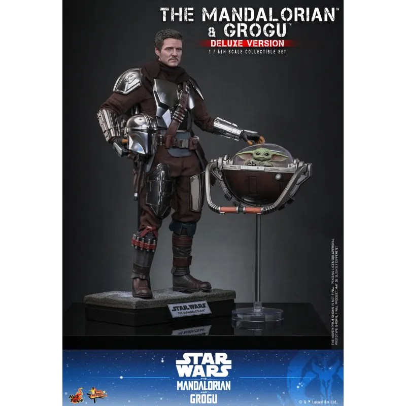 Star Wars: The Mandalorian & Grogu Deluxe Version Hot Toys