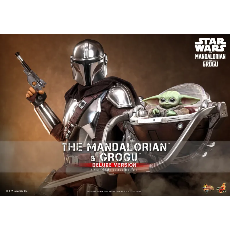 Star Wars: The Mandalorian & Grogu Deluxe Version Hot Toys