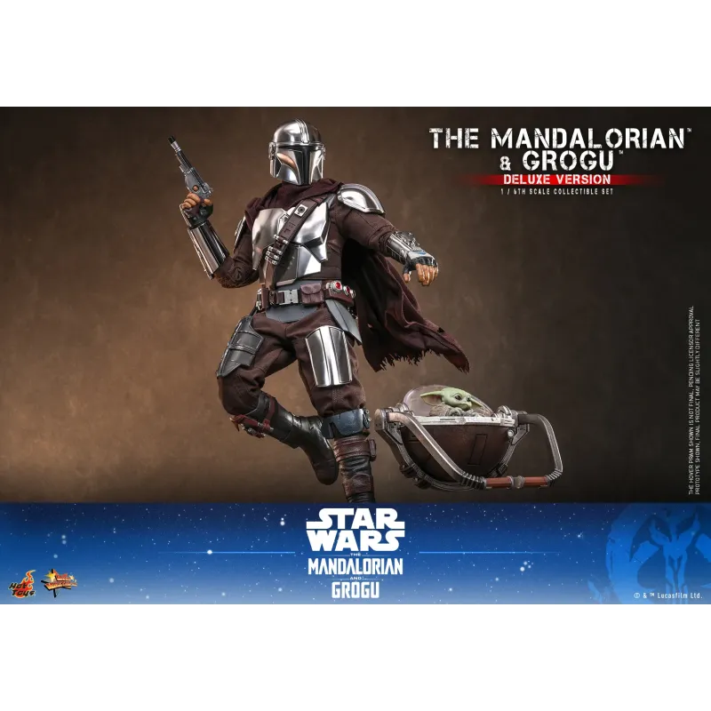 Star Wars: The Mandalorian & Grogu Deluxe Version Hot Toys