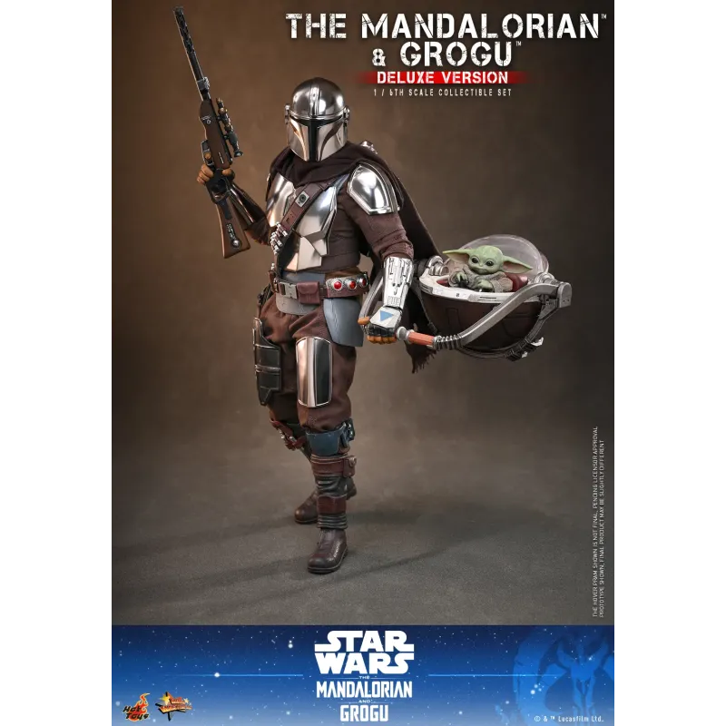 Star Wars: The Mandalorian & Grogu Deluxe Version Hot Toys