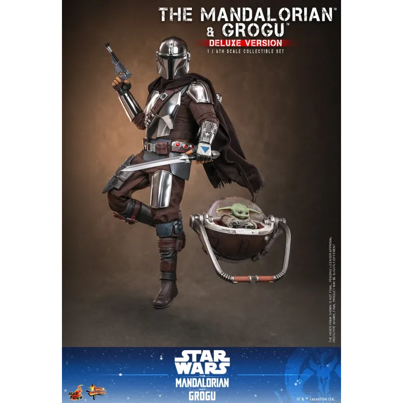 Star Wars: The Mandalorian & Grogu Deluxe Version Hot Toys