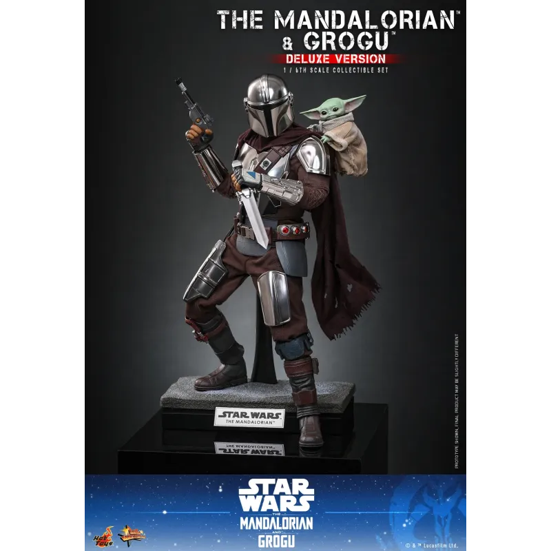 Star Wars: The Mandalorian & Grogu Deluxe Version Hot Toys