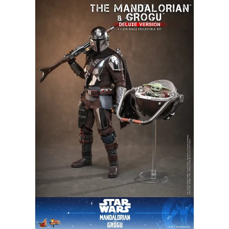 Star Wars: The Mandalorian & Grogu Deluxe Version Hot Toys