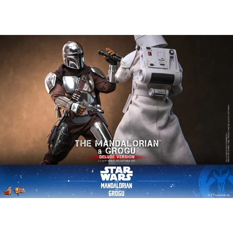 Star Wars: The Mandalorian & Grogu Deluxe Version Hot Toys