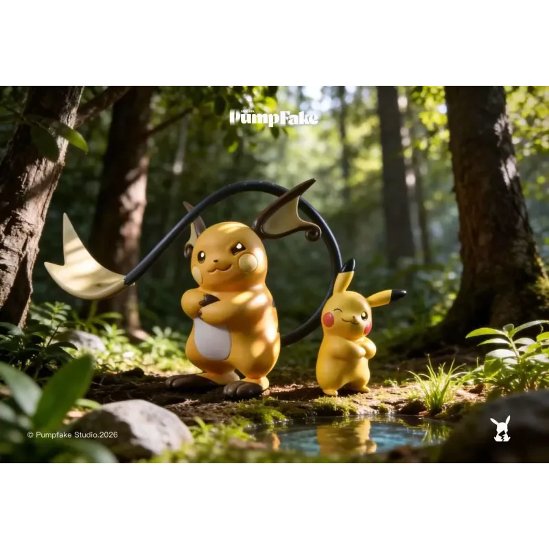 Pokémon Pikachu Evolution Set PumpFake Studio