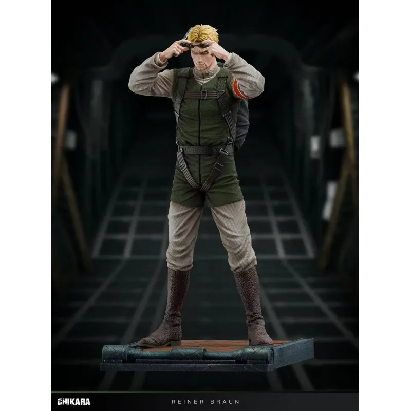 Attack on Titan Reiner Braun Parachuting Chikara Studio