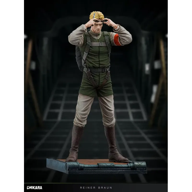 Attack on Titan Reiner Braun Parachuting Chikara Studio