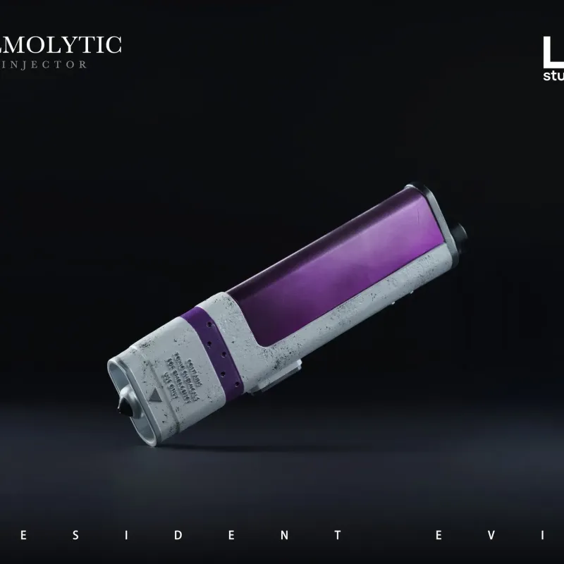 Resident Evil Requiem Hemolytic Injector LP Studio