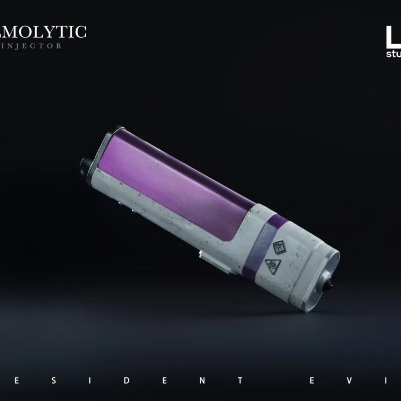 Resident Evil Requiem Hemolytic Injector LP Studio