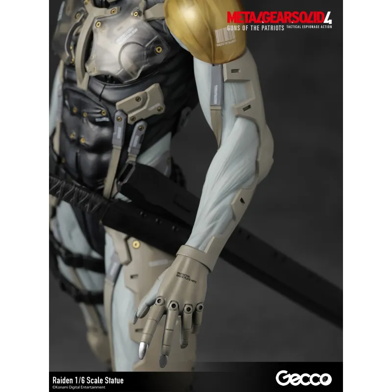 Metal Gear Solid 4 Guns of The Patriots Raiden Gecco