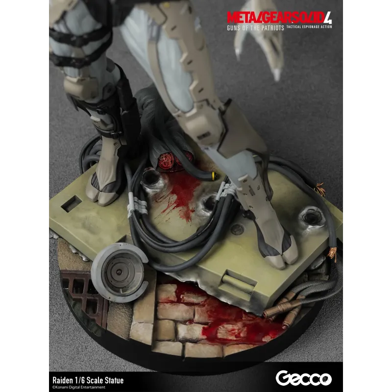 Metal Gear Solid 4 Guns of The Patriots Raiden Gecco