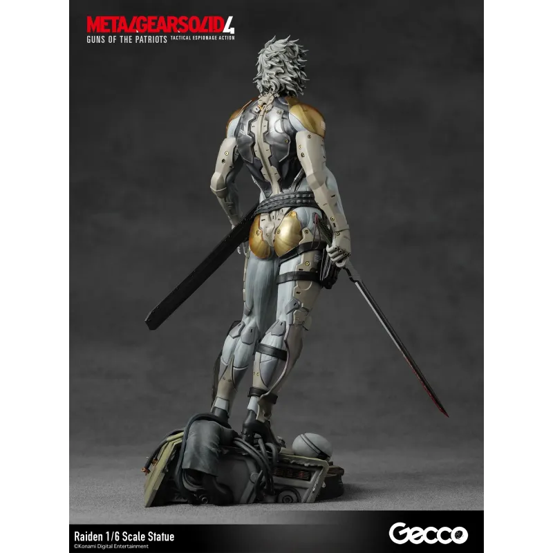 Metal Gear Solid 4 Guns of The Patriots Raiden Gecco
