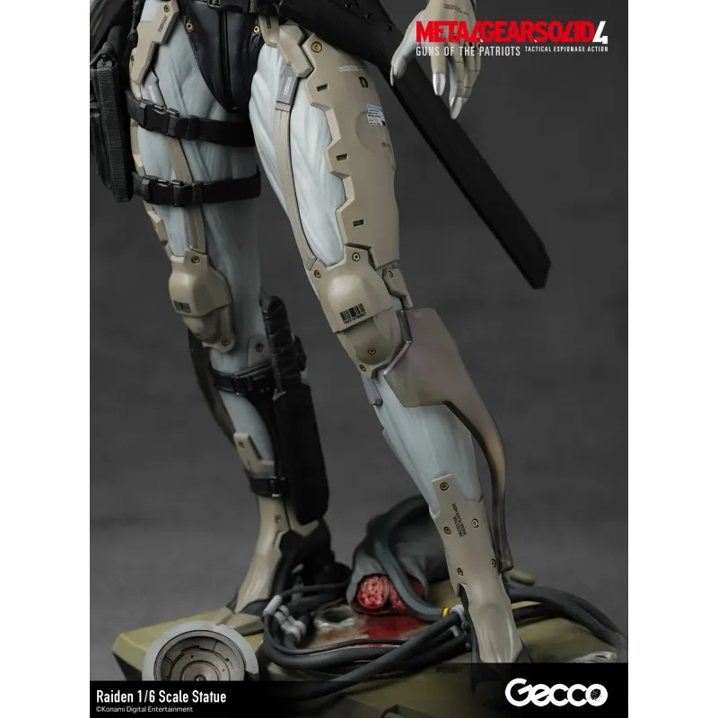 Metal Gear Solid 4 Guns of The Patriots Raiden Gecco